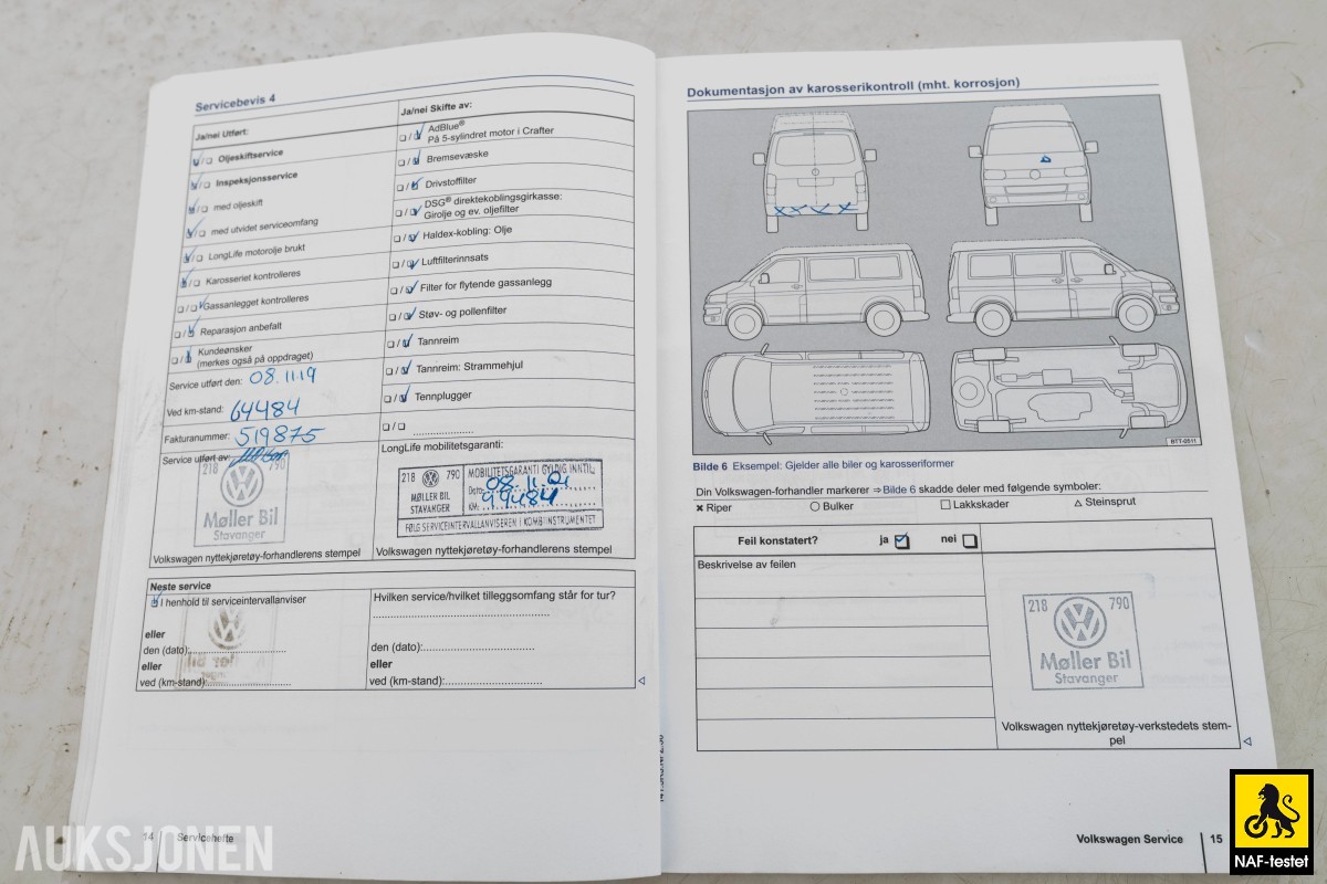 2014 Volkswagen CADDY 2.0 GASSDRIFT INNREDNING KUNSTLÆR