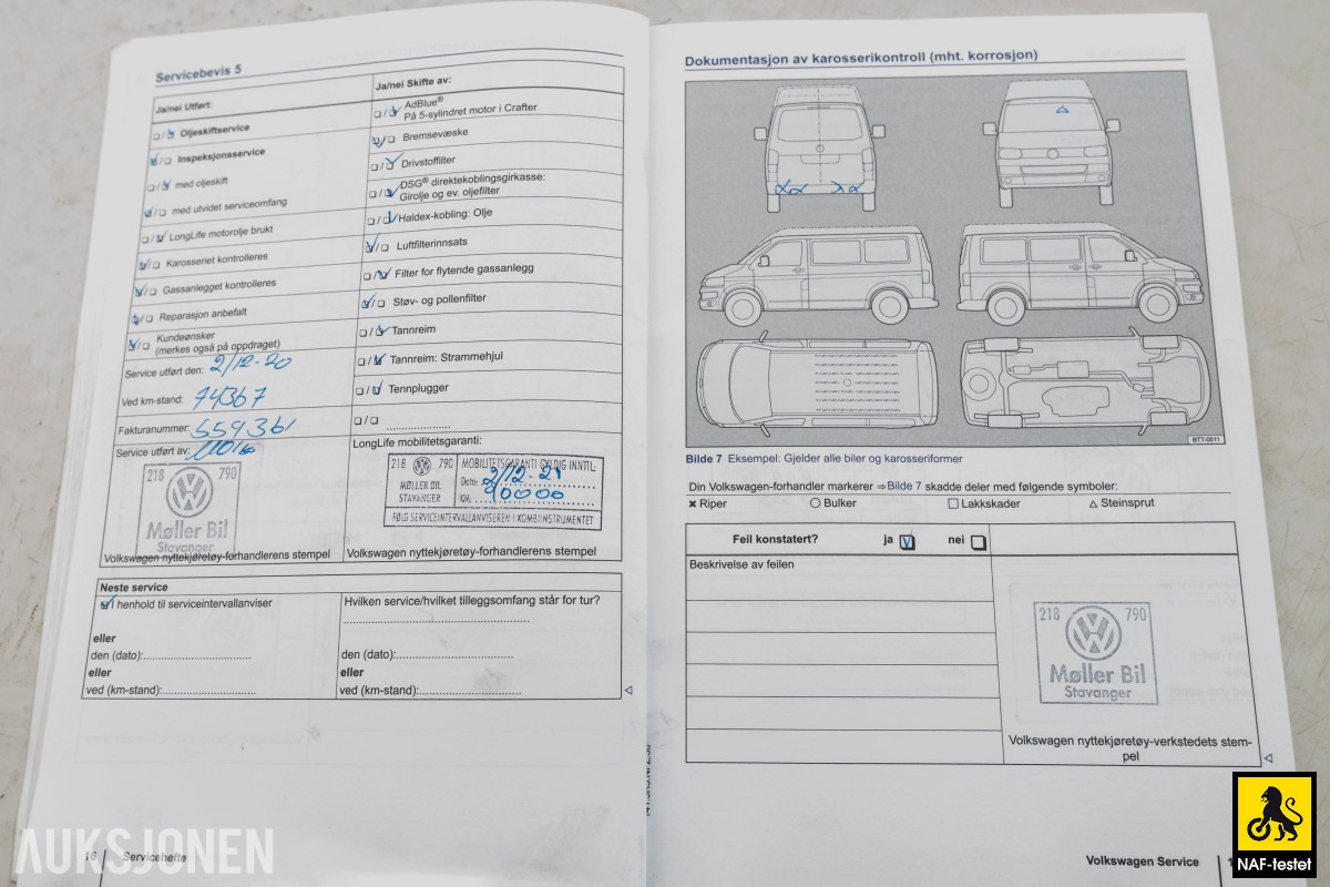 2014 Volkswagen CADDY 2.0 GASSDRIFT INNREDNING KUNSTLÆR