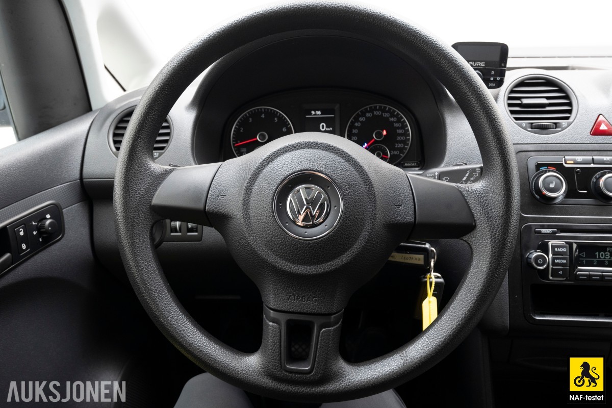 2014 Volkswagen CADDY 2.0 GASSDRIFT INNREDNING KUNSTLÆR