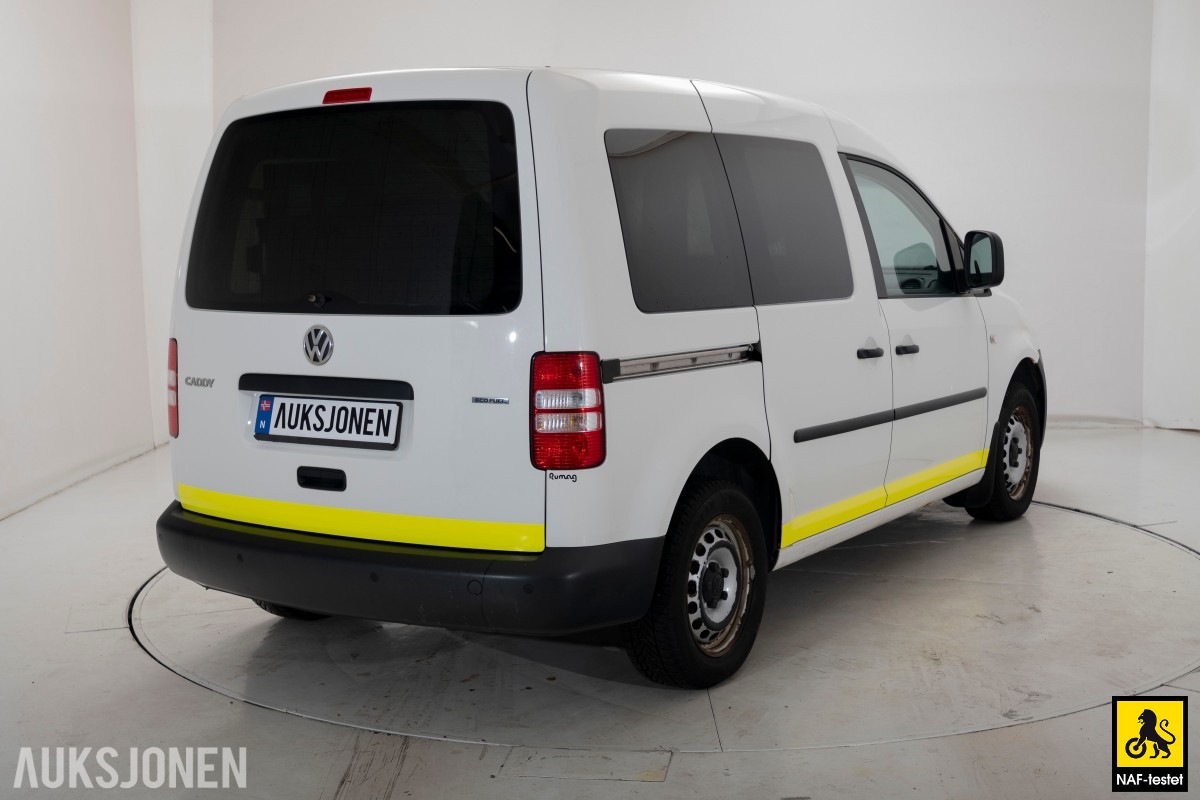 2013 Volkswagen CADDY 2.0 GASSDRIFT INNREDNING KUNSTLÆR