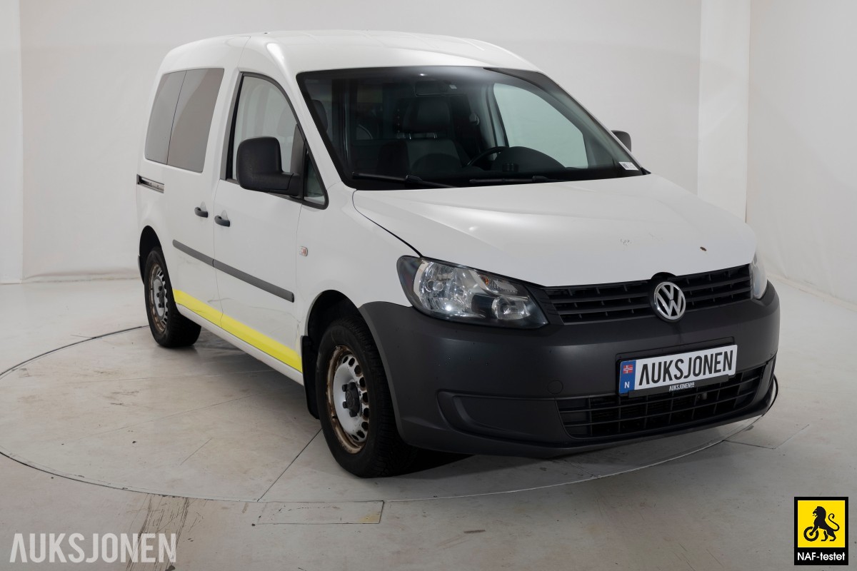 2013 Volkswagen CADDY 2.0 GASSDRIFT INNREDNING KUNSTLÆR