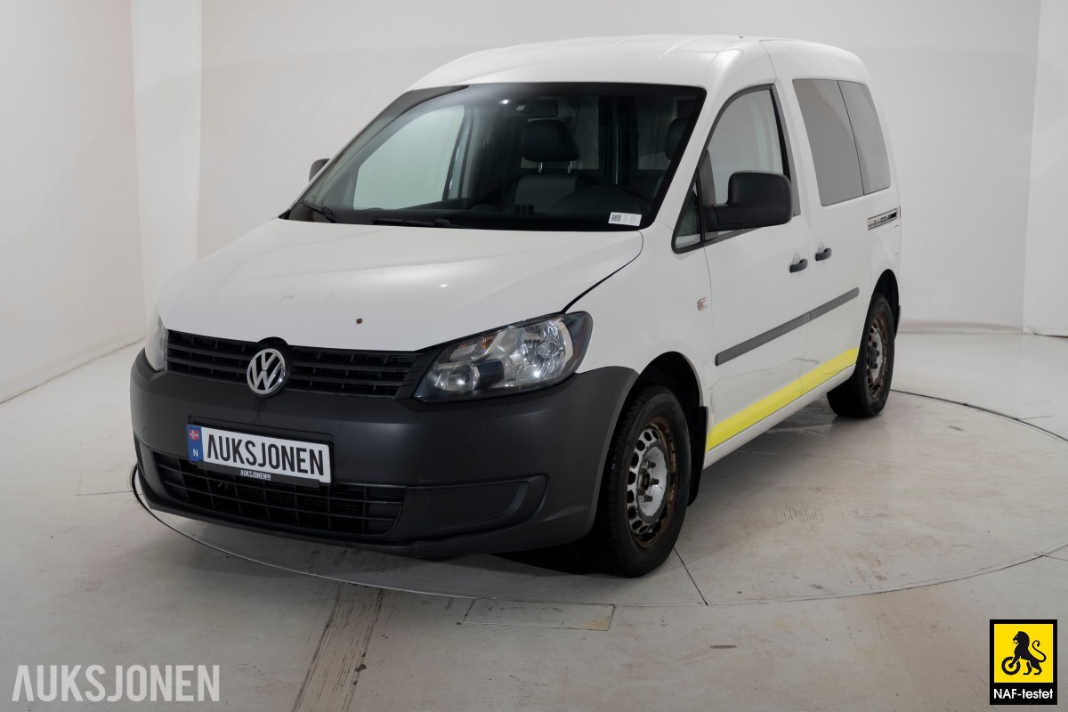 2013 Volkswagen CADDY 2.0 GASSDRIFT INNREDNING KUNSTLÆR