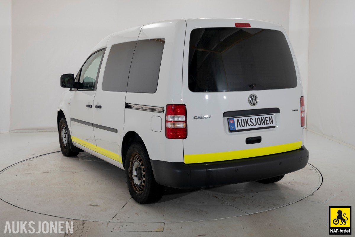 2013 Volkswagen CADDY 2.0 GASSDRIFT INNREDNING KUNSTLÆR