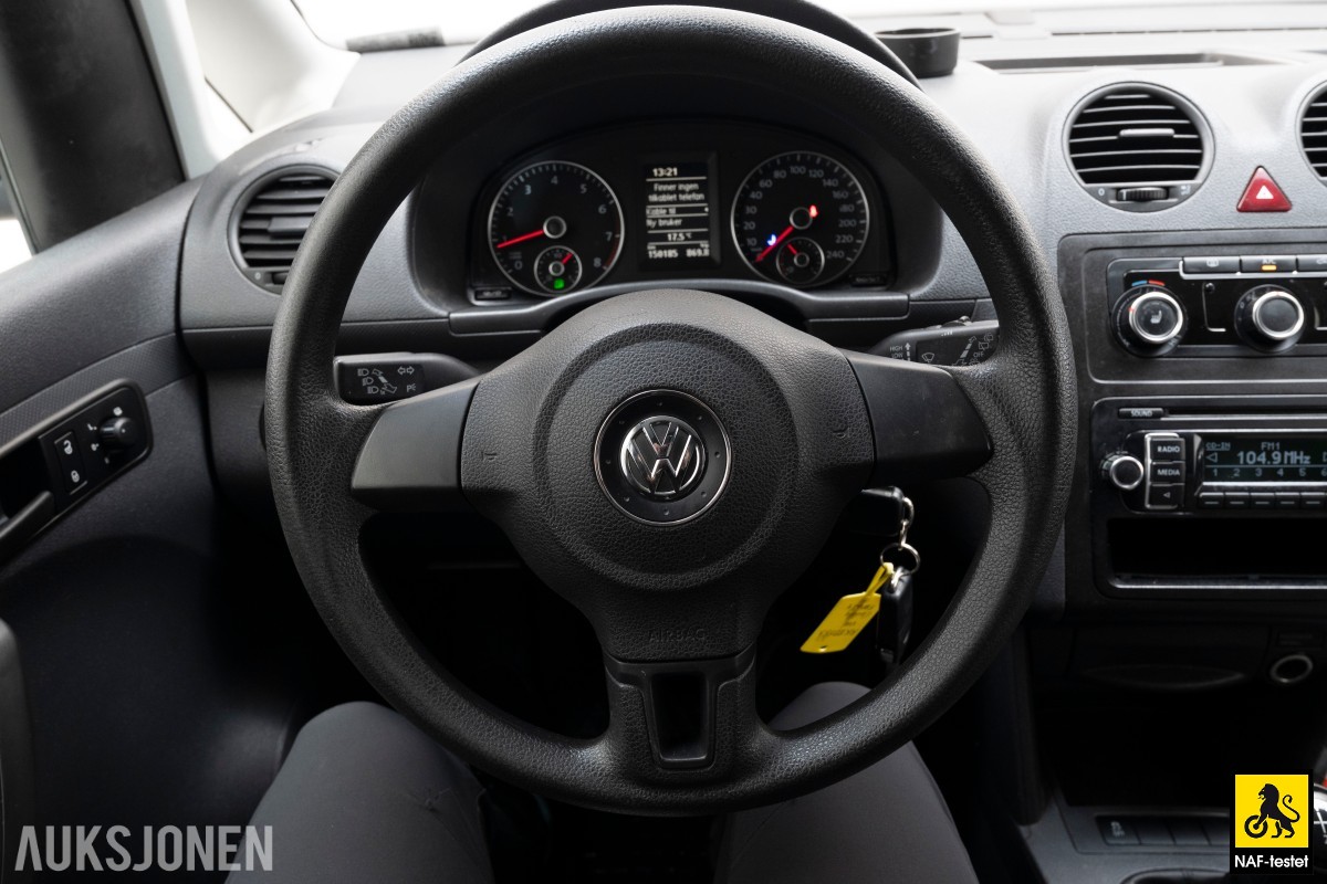 2013 Volkswagen CADDY 2.0 GASSDRIFT INNREDNING KUNSTLÆR