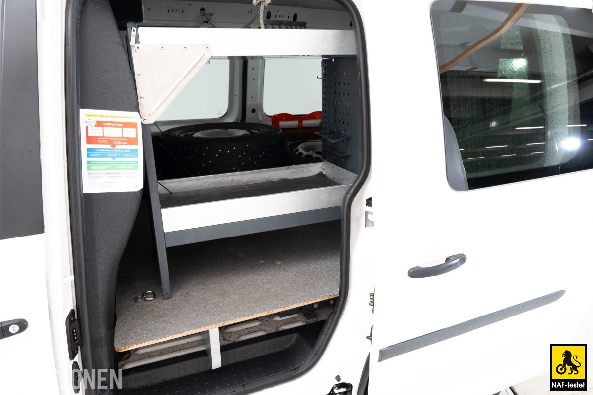 2016 Volkswagen CADDY 110HK TGI GASSDRIFT INNREDNING KUNSTLÆR CRUISE