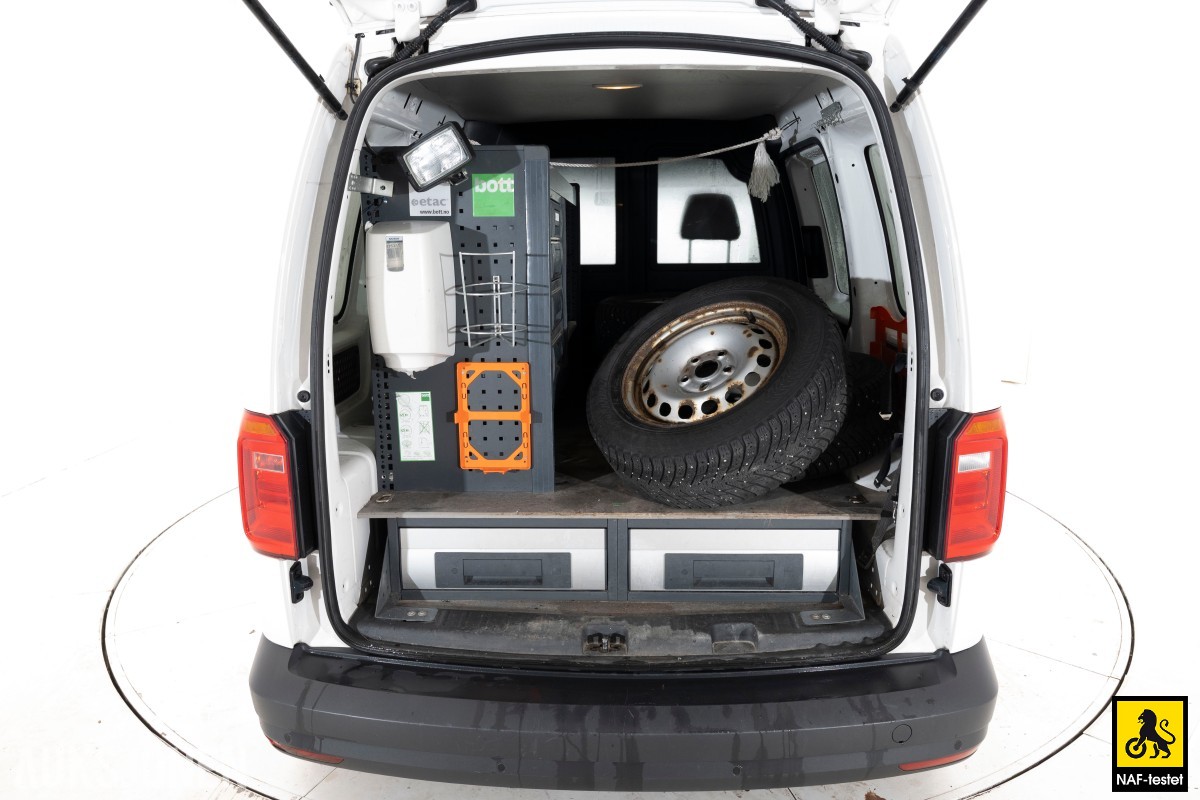 2016 Volkswagen CADDY 110HK TGI GASSDRIFT INNREDNING KUNSTLÆR CRUISE
