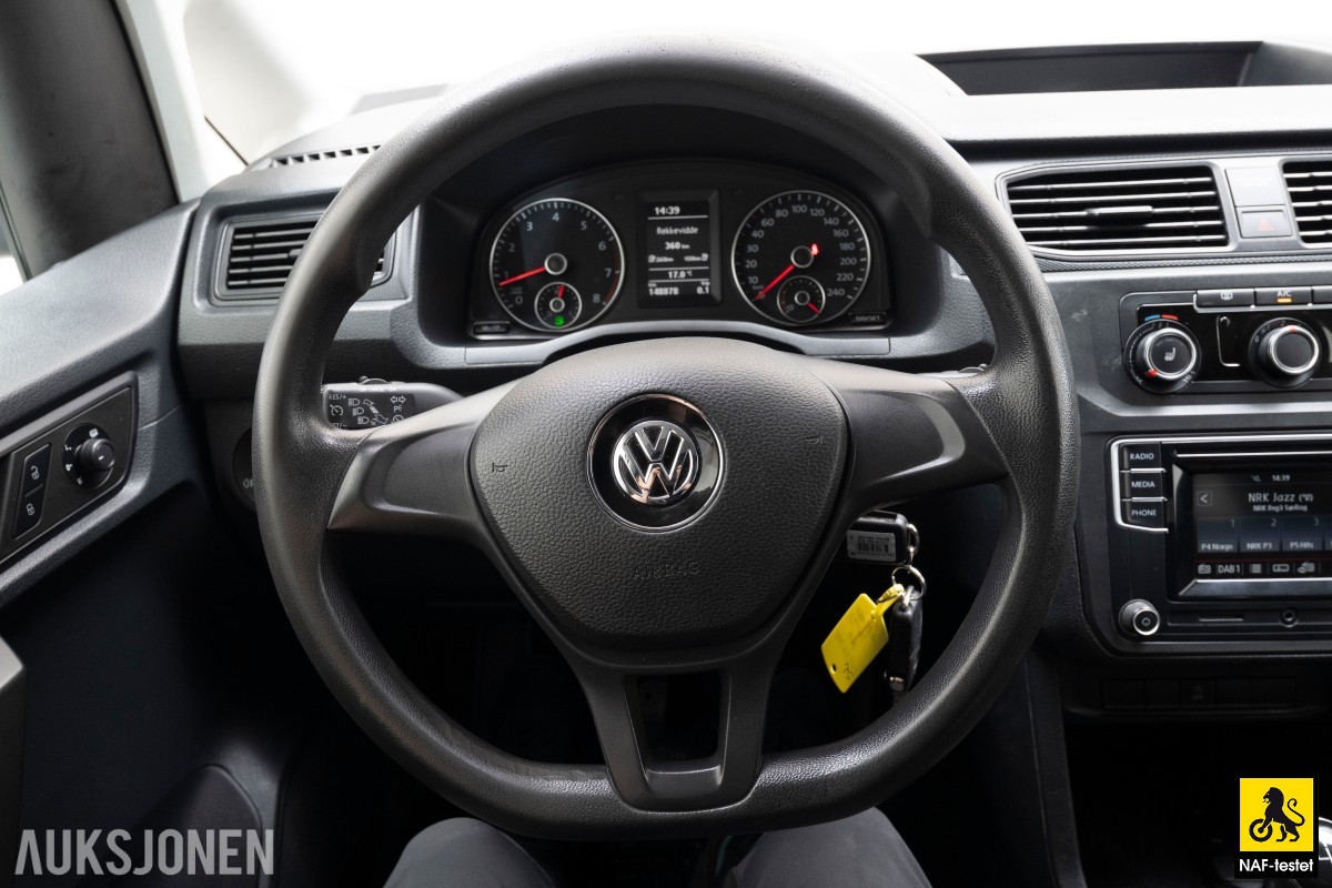 2016 Volkswagen CADDY 110HK TGI GASSDRIFT INNREDNING KUNSTLÆR CRUISE