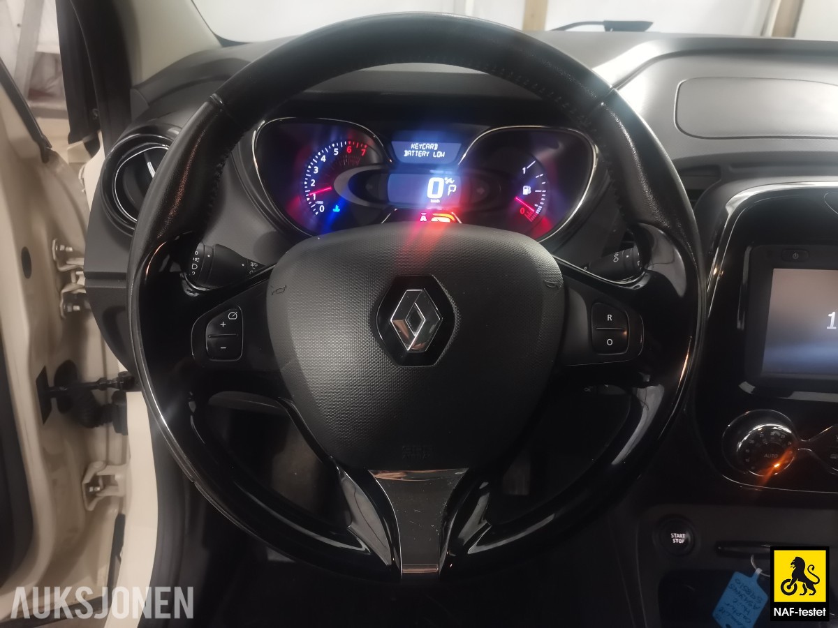 2015 Renault CAPTUR TCe 120HK AUTOMAT NAVI CRUISE LAV KM