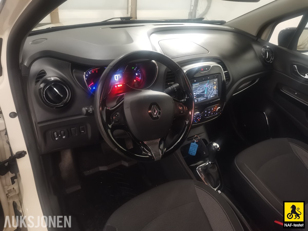 2015 Renault CAPTUR TCe 120HK AUTOMAT NAVI CRUISE LAV KM