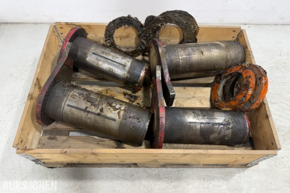 Leddpinner pivot pins og glidelager/bussinger pivot bushings til stor gravemaskin eller anleggsmaskin