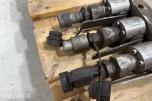 Liebherr hydraulikkblokk med ventiler og koblinger – industrielt hydraulikksystem 