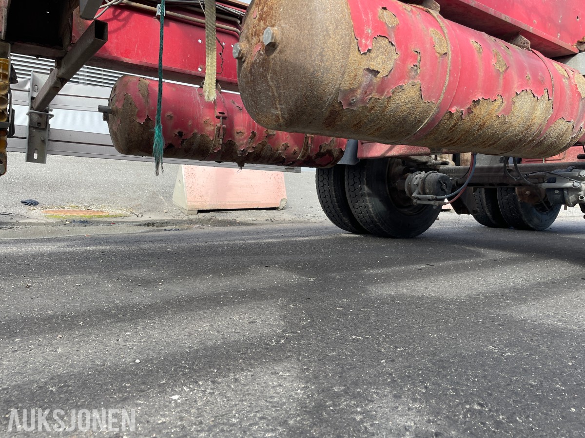 2015 Närko D4YS11T11 tømmerhenger med Exte banker