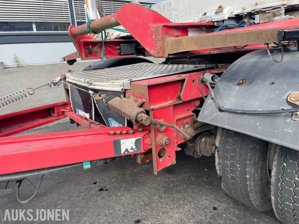 2015 Närko D4YS11T11 tømmerhenger med Exte banker