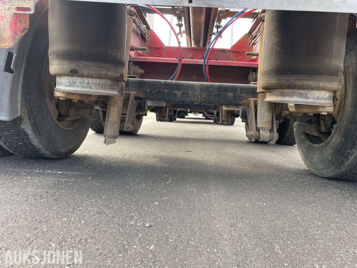 2015 Närko D4YS11T11 tømmerhenger med Exte banker