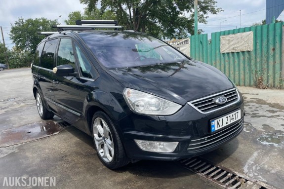 2012 Ford Galaxy, 2.0-163d,ny Eu kontroll Topp utstyr, Automat, Panorama, Cruisekontroll, S+V dekk, Reparasjonsobjekt, 251000km