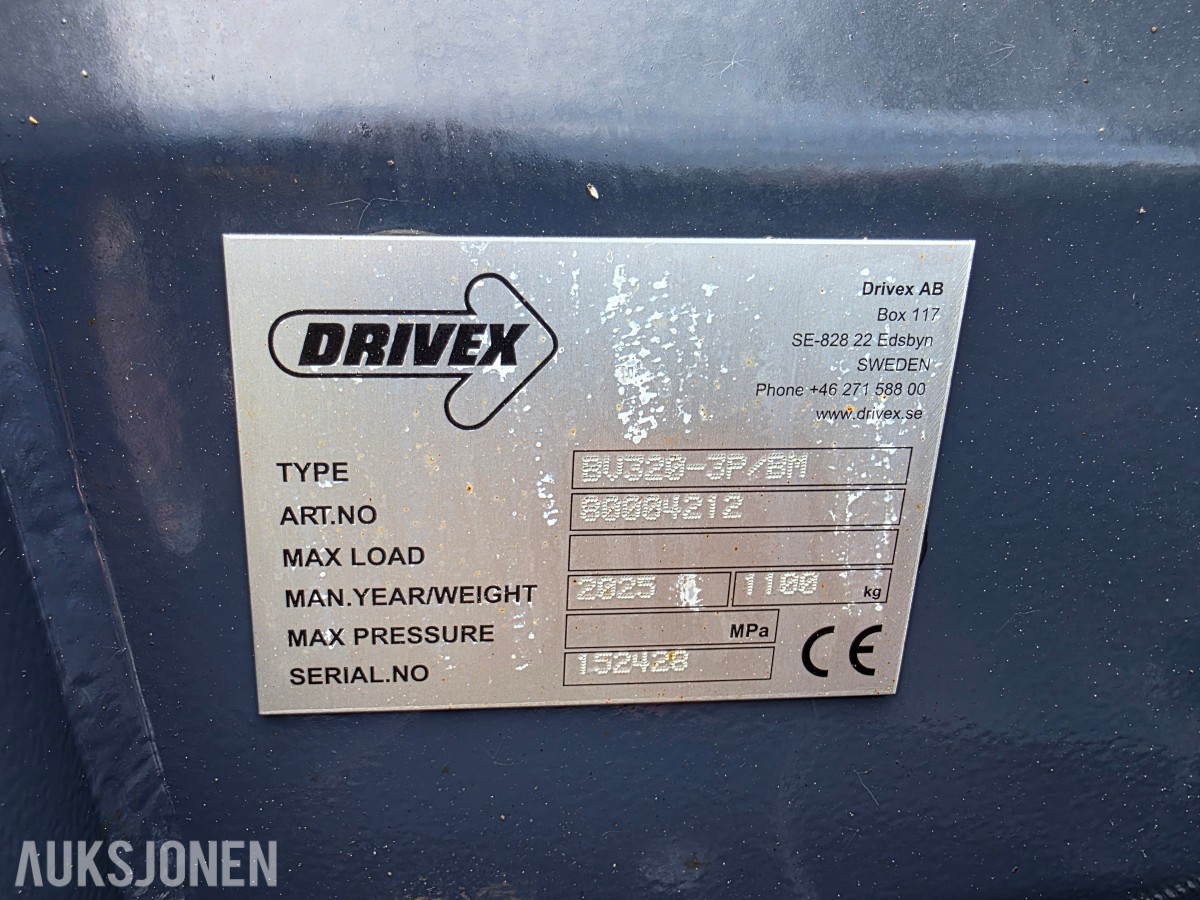 2025 Drivex V-plog VB320-3P/BM