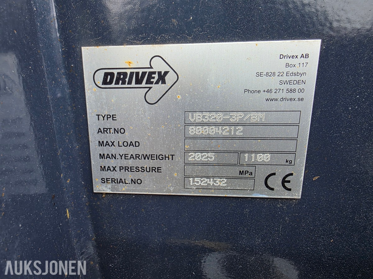 2025 Drivex V-plog VB320-3P/BM