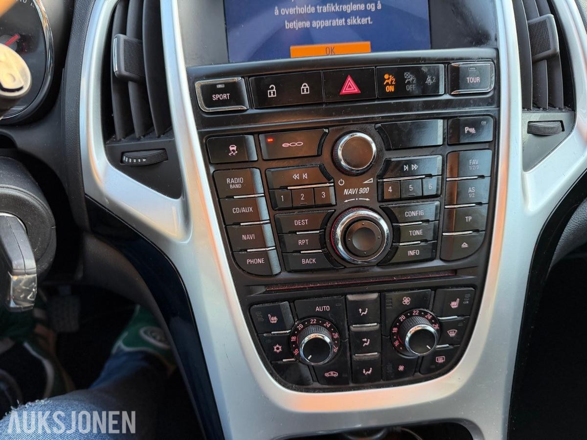 2012 OPEL ASTRA 2,0 CDTI | EU 11/2027 | NYLIG PÅKOSTET | SKINN