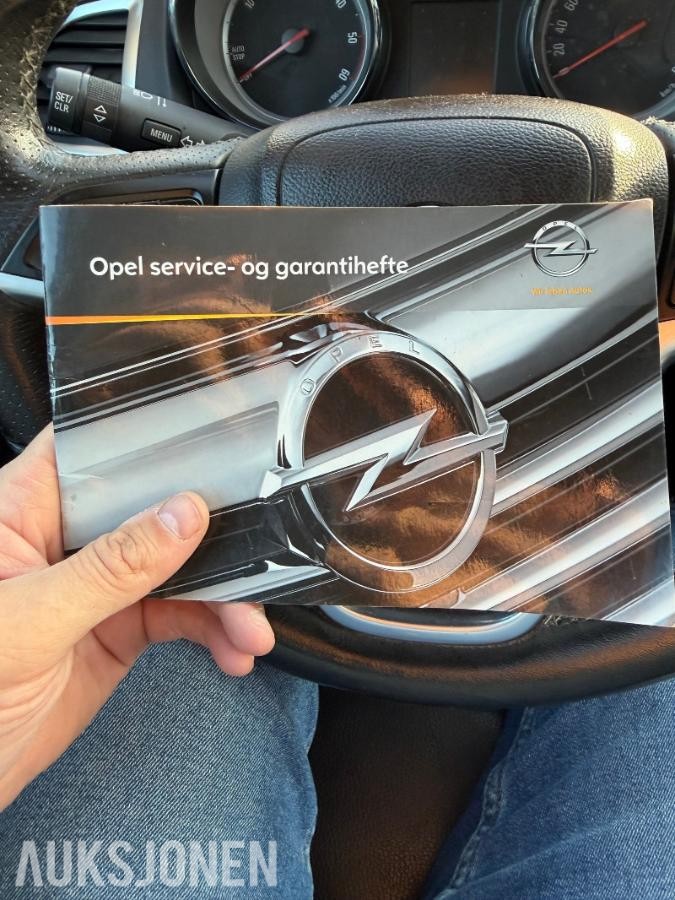 2012 OPEL ASTRA 2,0 CDTI | EU 11/2027 | NYLIG PÅKOSTET | SKINN