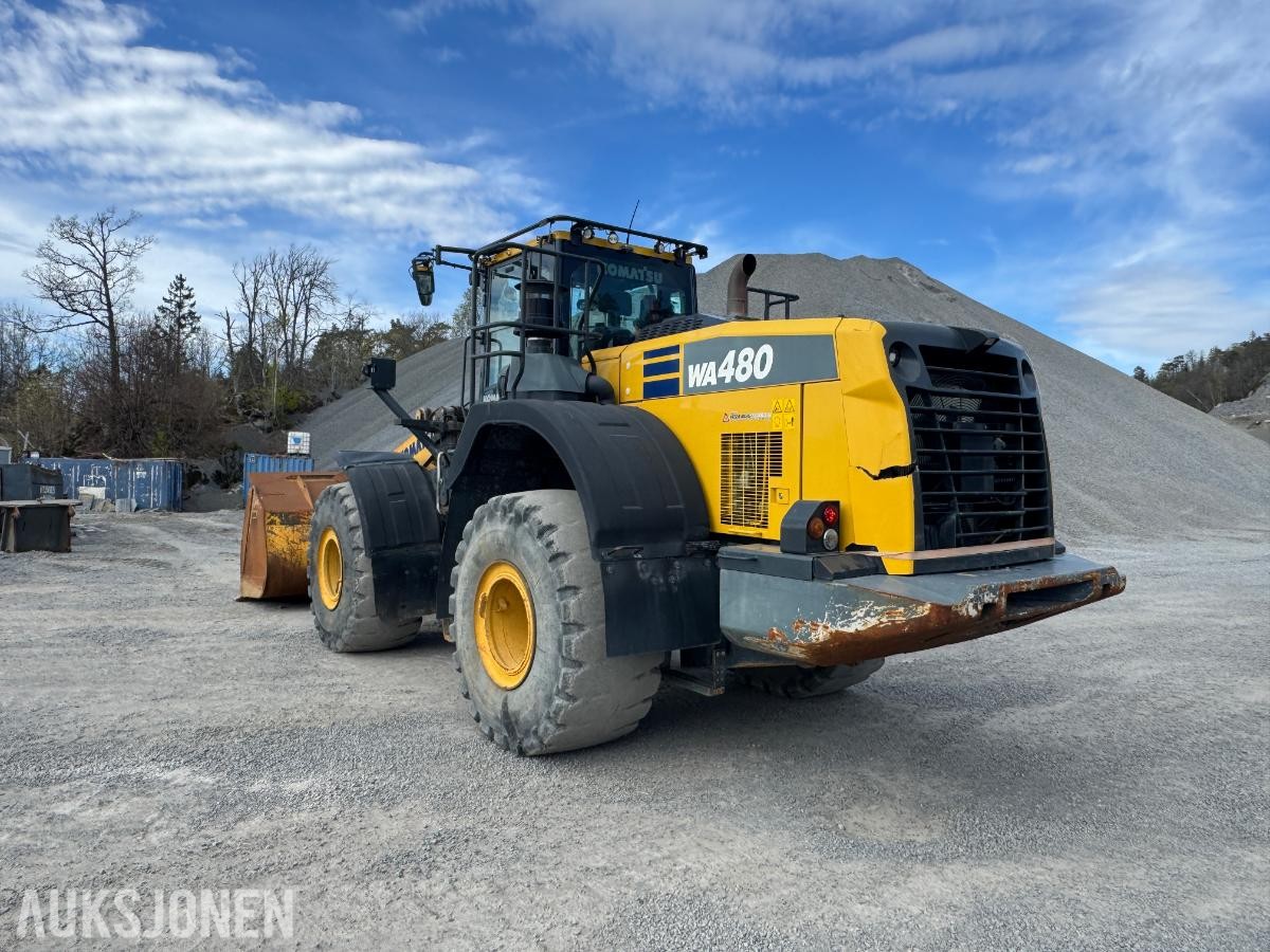 2018 Komatsu WA480-8 Hjullaster - Spakstyring - klargjort 3 funksjon
