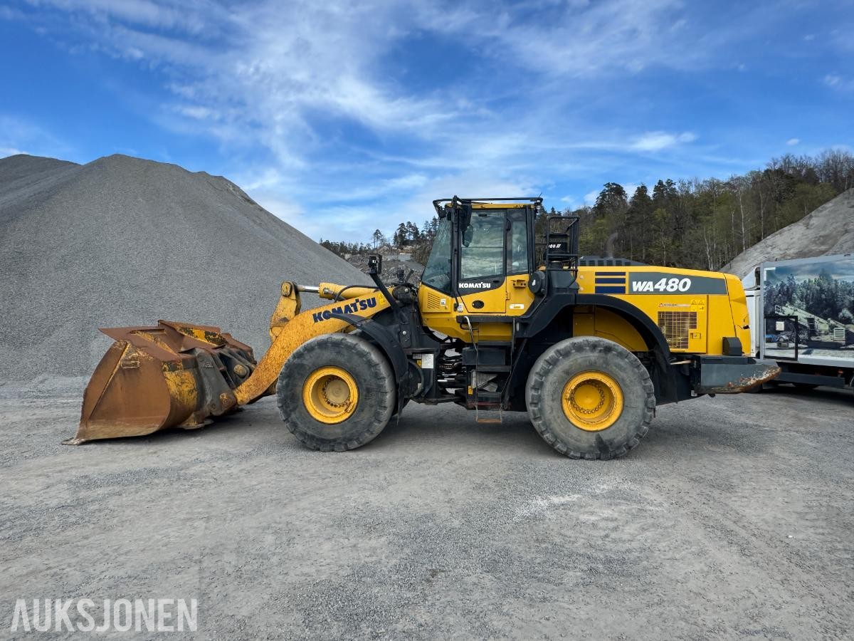2018 Komatsu WA480-8 Hjullaster - Spakstyring - klargjort 3 funksjon