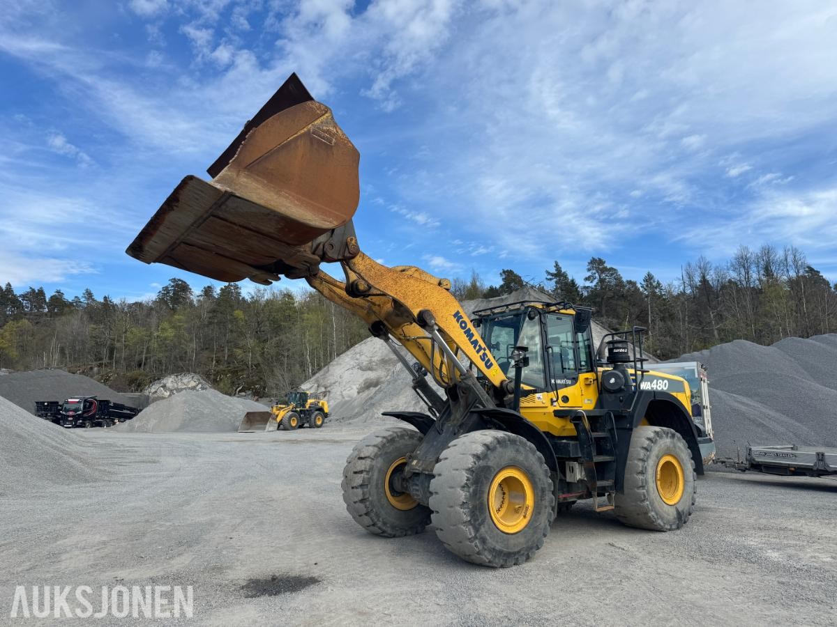 2018 Komatsu WA480-8 Hjullaster - Spakstyring - klargjort 3 funksjon