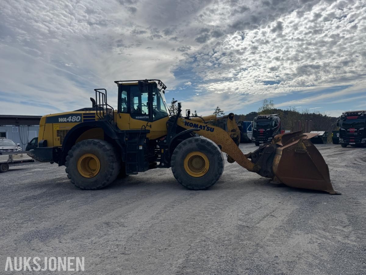 2018 Komatsu WA480-8 Hjullaster - Spakstyring - klargjort 3 funksjon