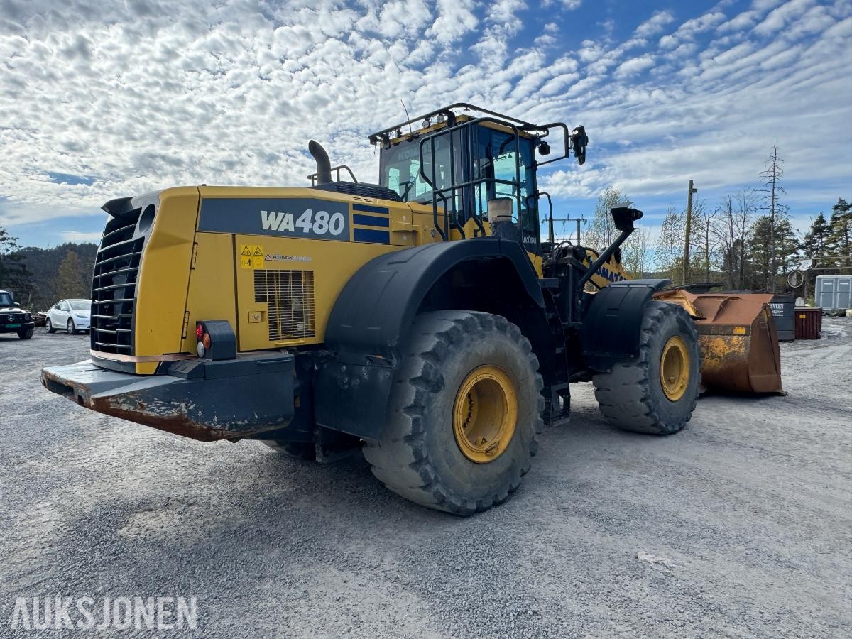 2018 Komatsu WA480-8 Hjullaster - Spakstyring - klargjort 3 funksjon