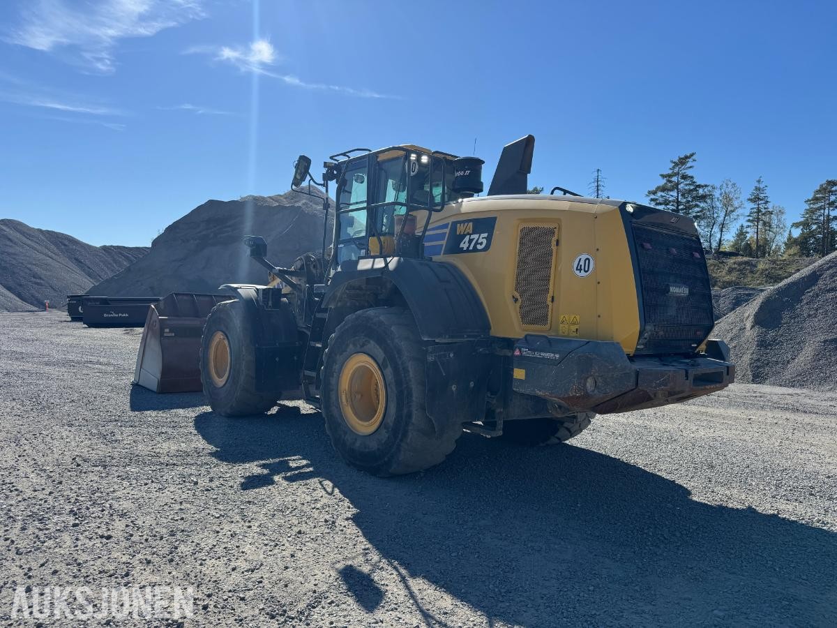 2020 Komatsu WA475 HJULLASTER - 5000L SKUFFE