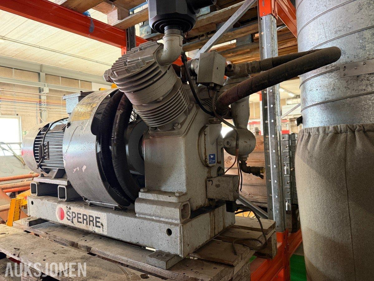 Sperre startluftkompressorer x3 selges samlet