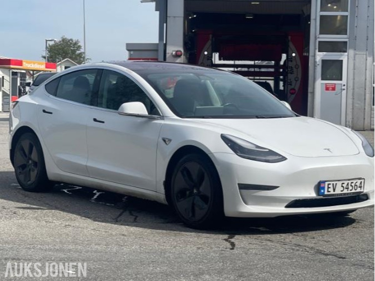 2019 Tesla Model 3 AWD Ryggekamera, Navigasjon, EU ok til 03.2028