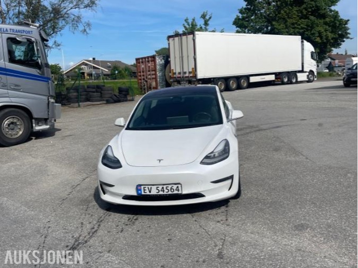 2019 Tesla Model 3 AWD Ryggekamera, Navigasjon, EU ok til 03.2028