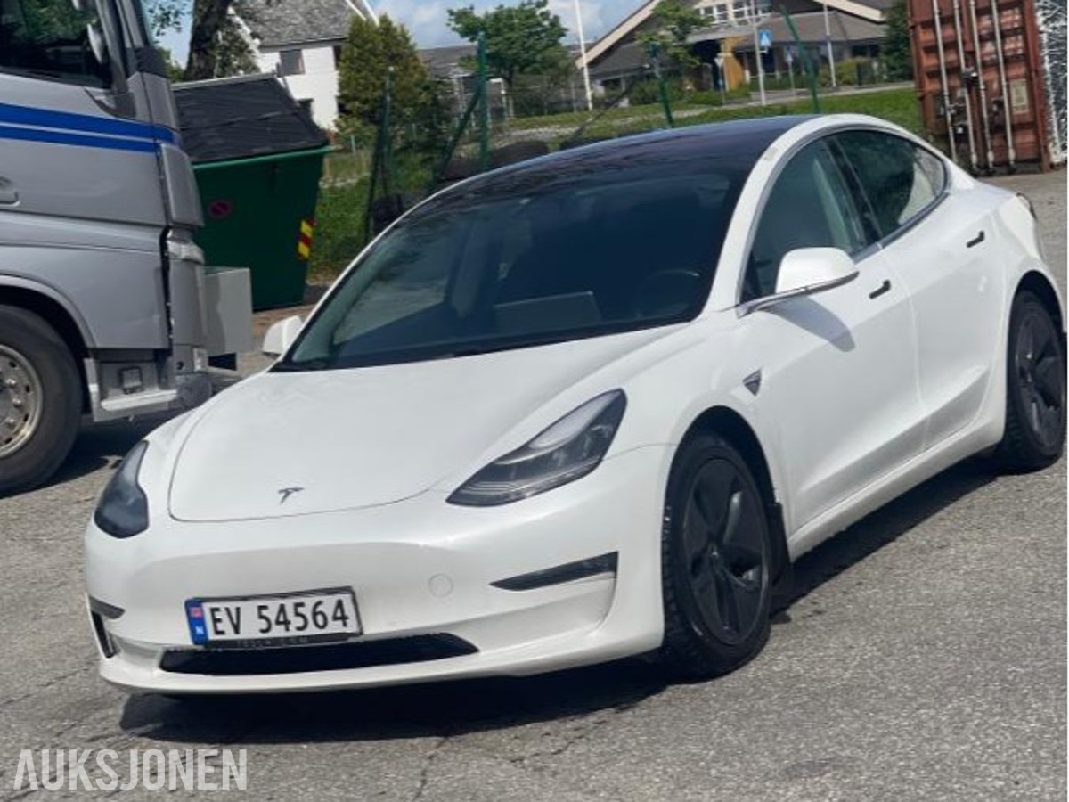 2019 Tesla Model 3 AWD Ryggekamera, Navigasjon, EU ok til 03.2028
