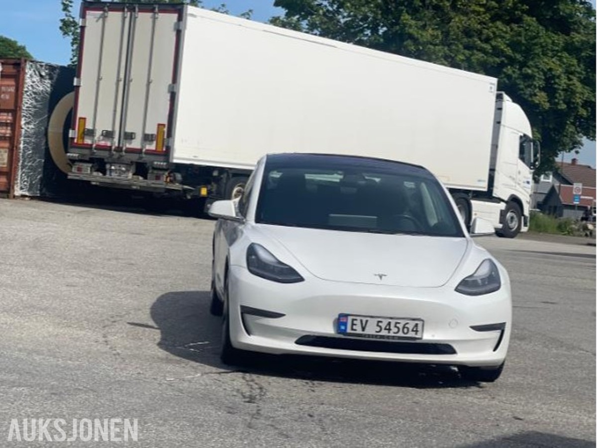 2019 Tesla Model 3 AWD Ryggekamera, Navigasjon, EU ok til 03.2028