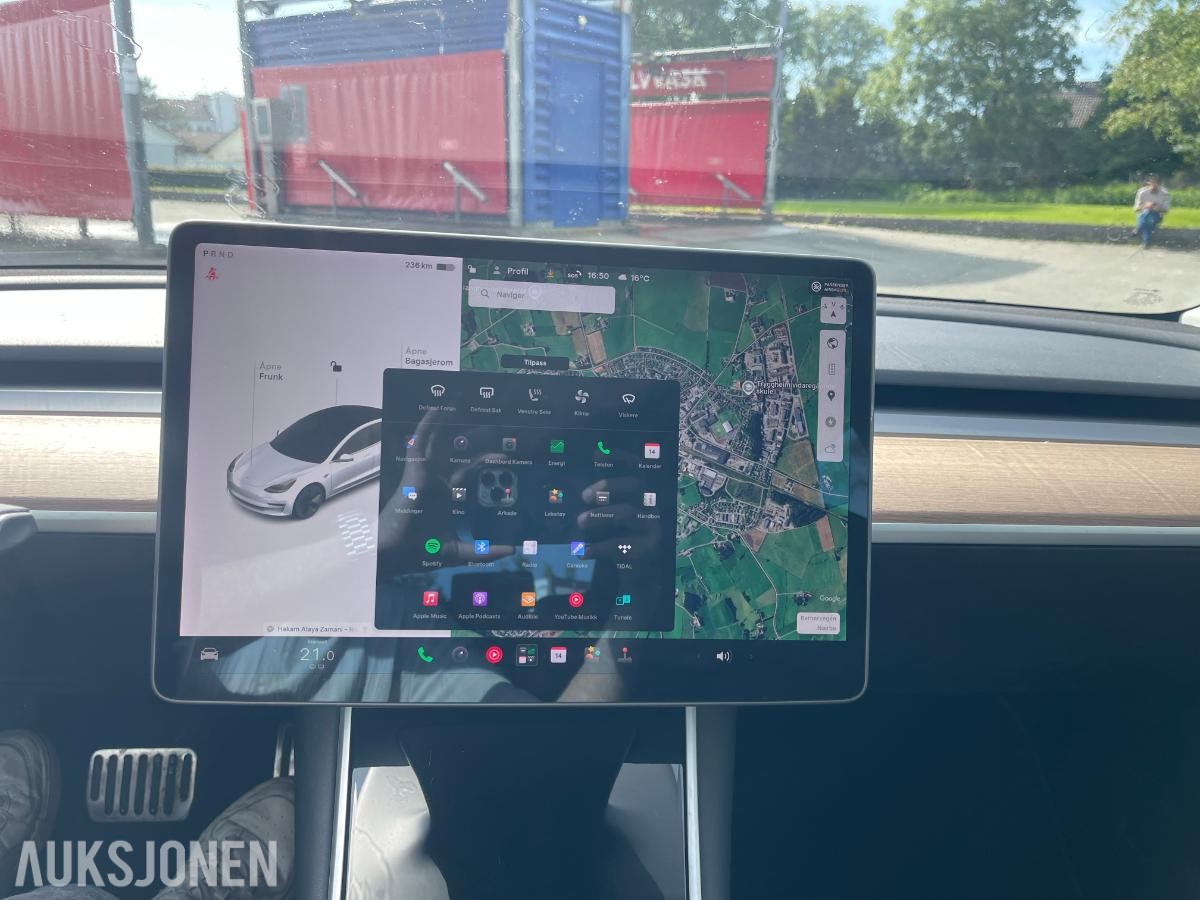 2019 Tesla Model 3 AWD Ryggekamera, Navigasjon, EU ok til 03.2028