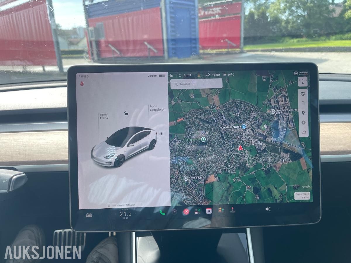 2019 Tesla Model 3 AWD Ryggekamera, Navigasjon, EU ok til 03.2028