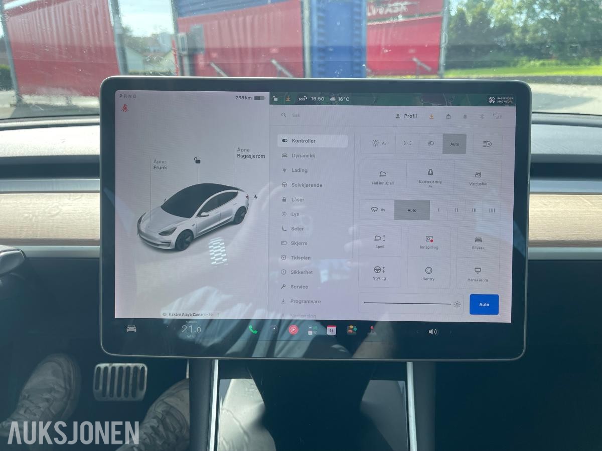 2019 Tesla Model 3 AWD Ryggekamera, Navigasjon, EU ok til 03.2028
