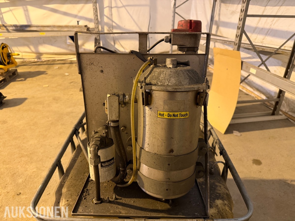 Maskin for oljefiltrering 600 liter