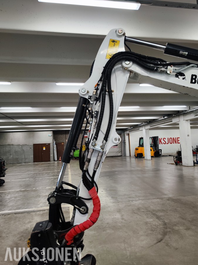 2024 Bobcat E27 Rototilt, 3 skuffer, klype,hamme,sentralsmøring