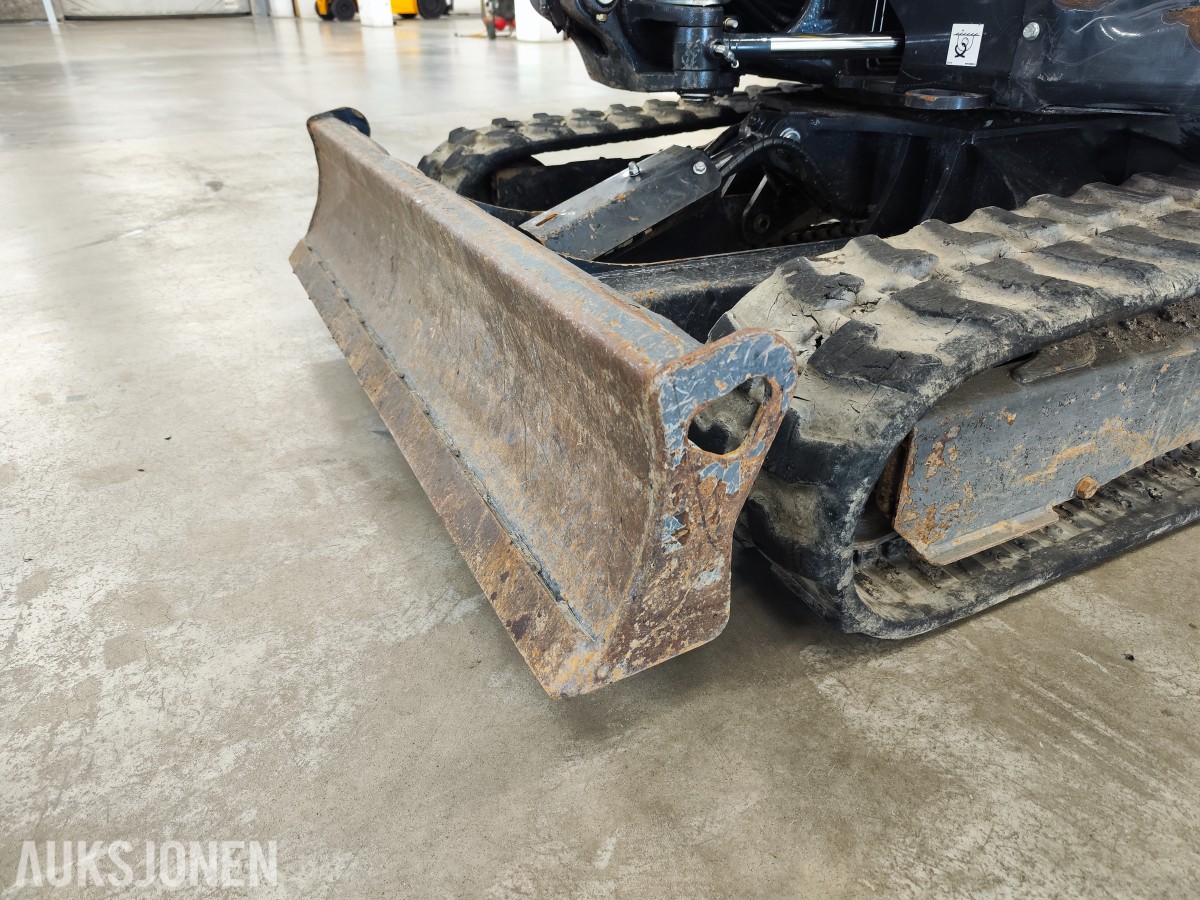 2024 Bobcat E27 Rototilt, 3 skuffer, klype,hamme,sentralsmøring