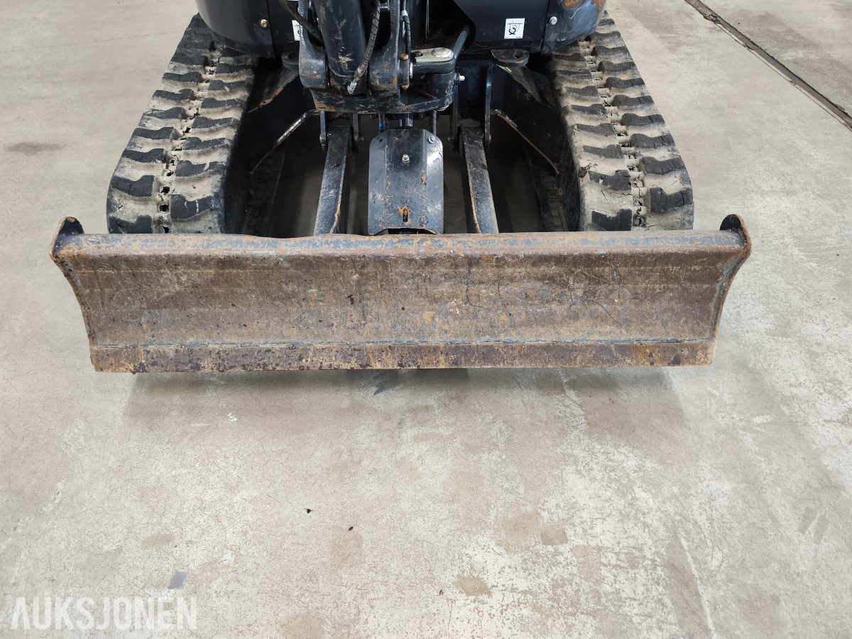 2024 Bobcat E27 Rototilt, 3 skuffer, klype,hamme,sentralsmøring
