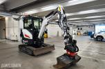 2024 Bobcat E27 Rototilt, 3 skuffer, klype,hamme,sentralsmøring