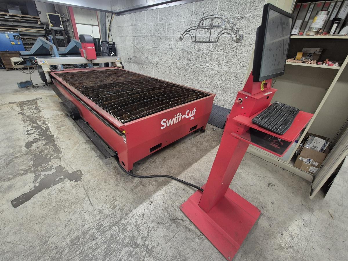 2022 Swift Cut Pro 3000 CNC plasma skjærebord
