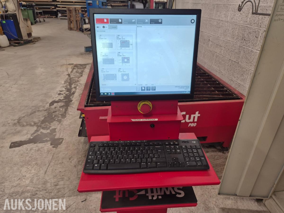 2022 Swift Cut Pro 3000 CNC plasma skjærebord