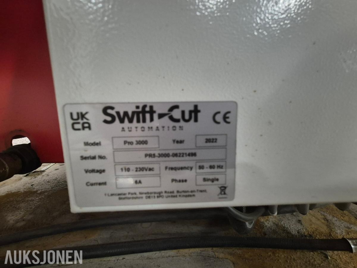 2022 Swift Cut Pro 3000 CNC plasma skjærebord