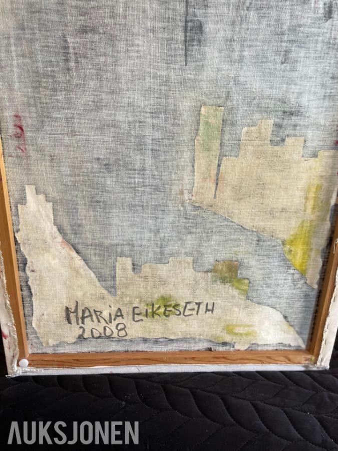 2008 Originalt Kunst maleri av Maria Eikeseth - INGEN MISNTEPRIS
