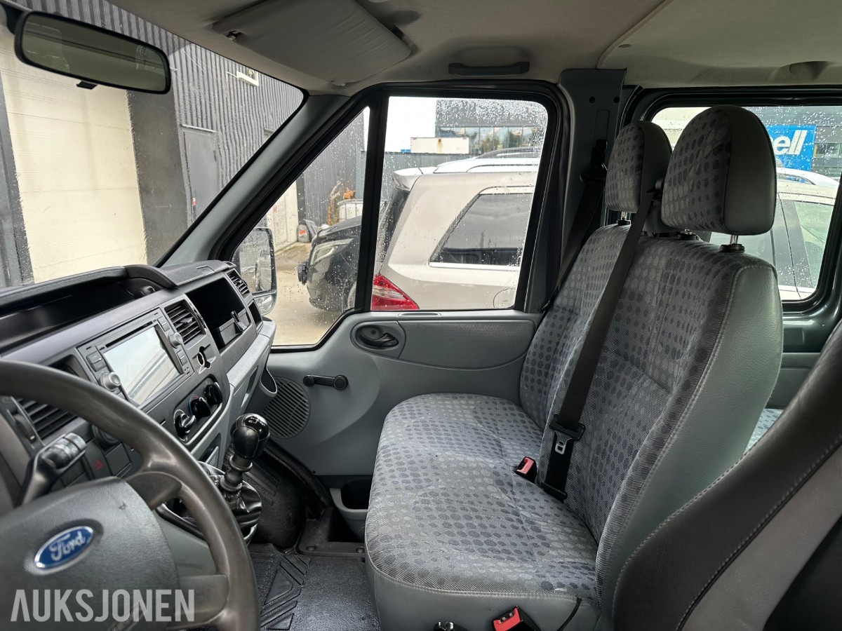 Ford Transit BILTRANSPORTER VINSJ HENGERFESTE 6 SETER