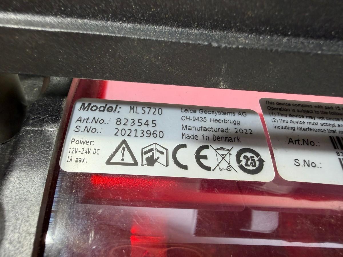 2022 - 2 stk Leica iCON MLS720 lasermottakere
