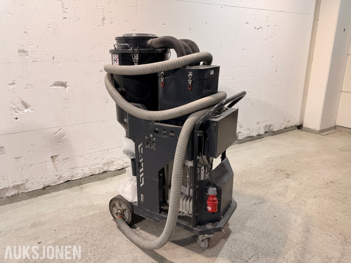 2022 Scanmaskin WS32 RC betongslipemaskin med Zyklon JetPuls V8 industristøvsuger