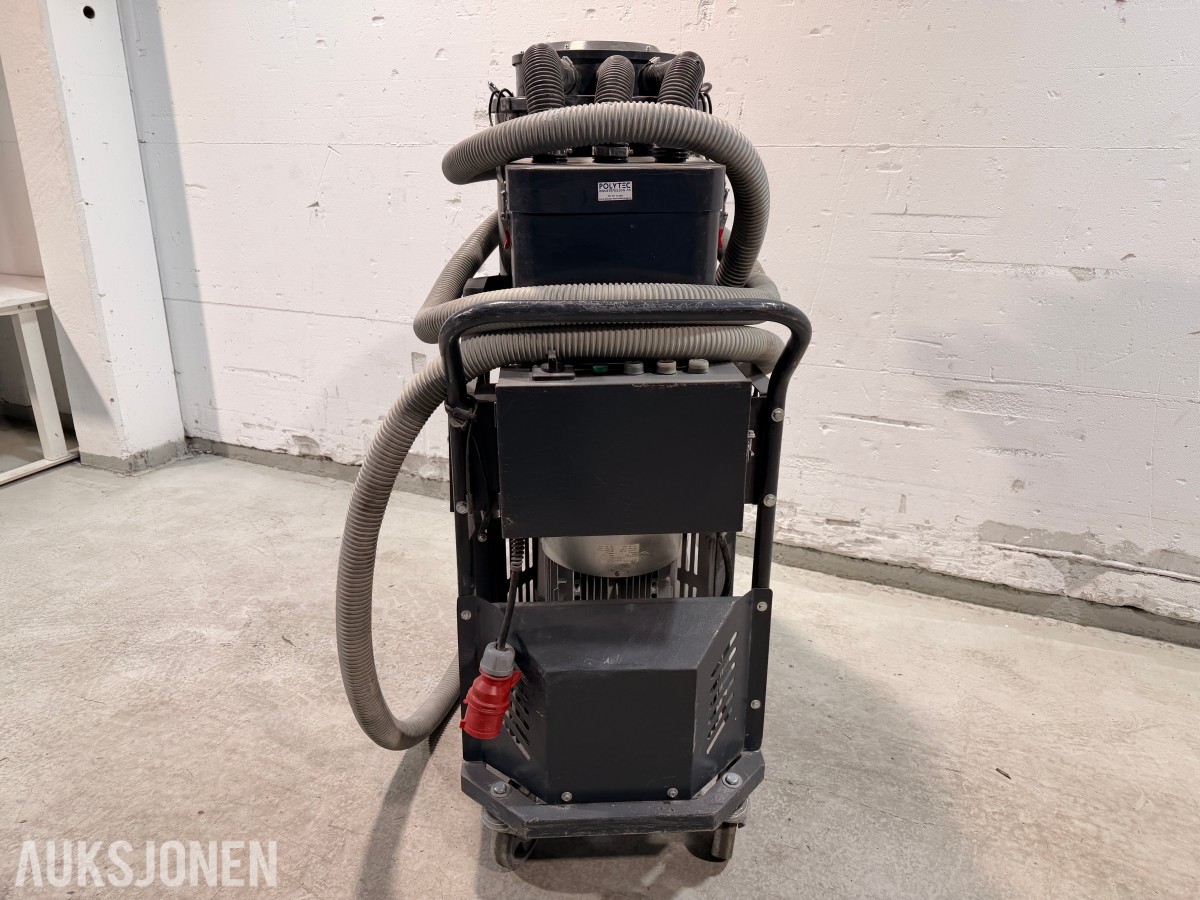 2022 Scanmaskin WS32 RC betongslipemaskin med Zyklon JetPuls V8 industristøvsuger